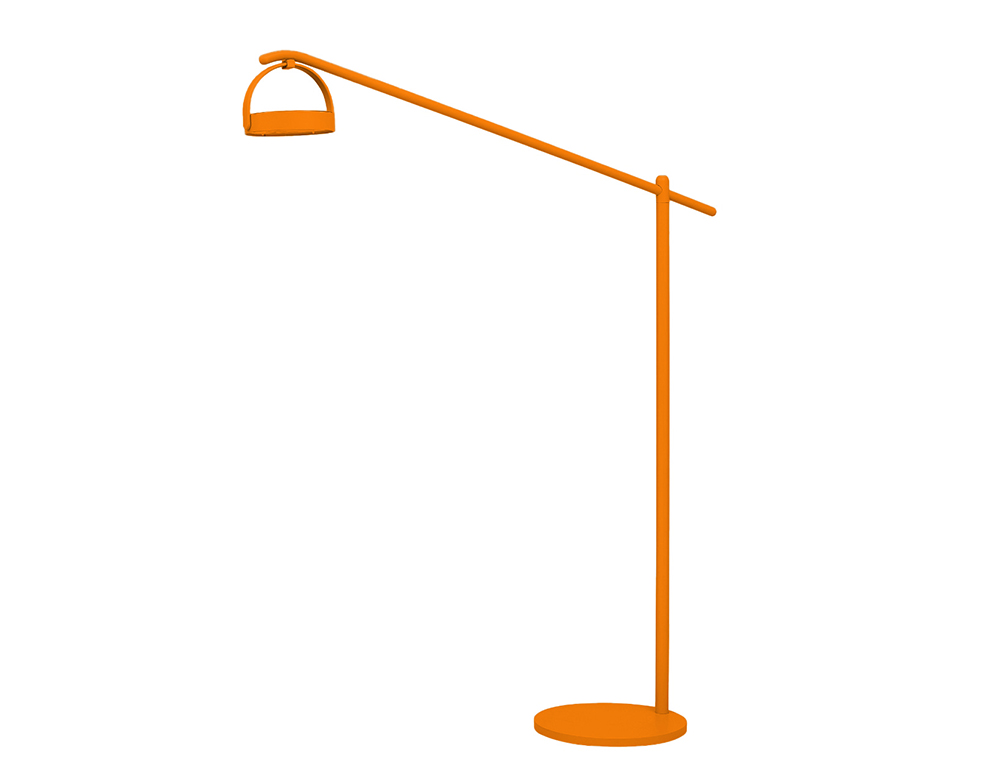 Solar Floor Lamp_Orange